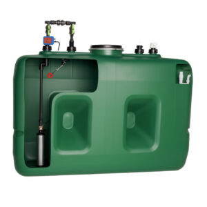 Depósito con bomba de presión agua potable