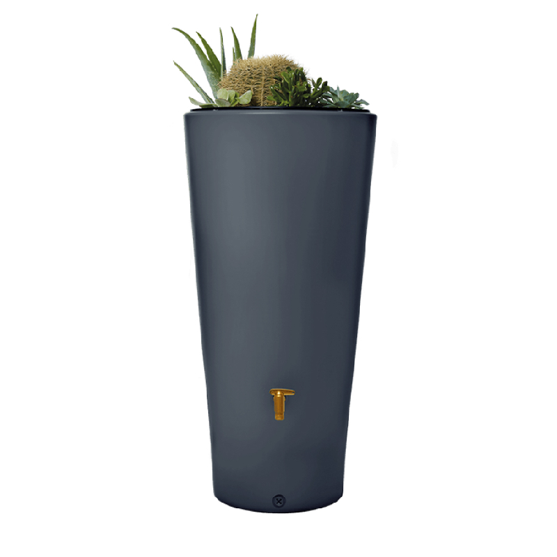 Depósito vaso 2en1 220 litros grafito Graf