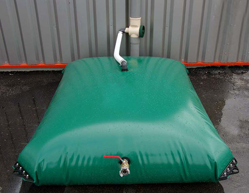 Depósito flexible para agua de riego