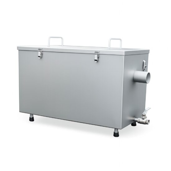 Separador de grasas bajo fregadero para cocina