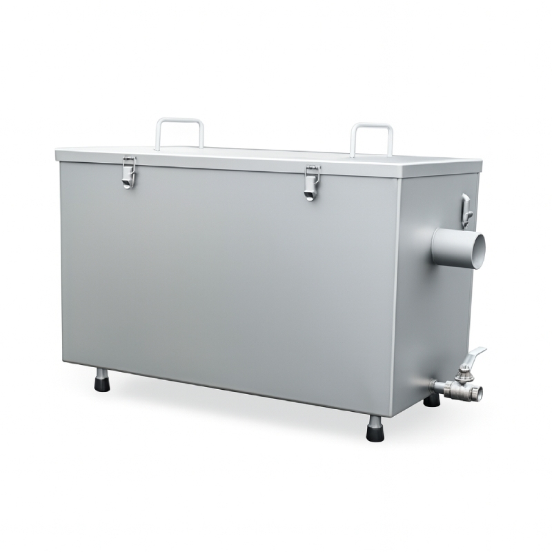 Separador de grasas bajo fregadero para cocina